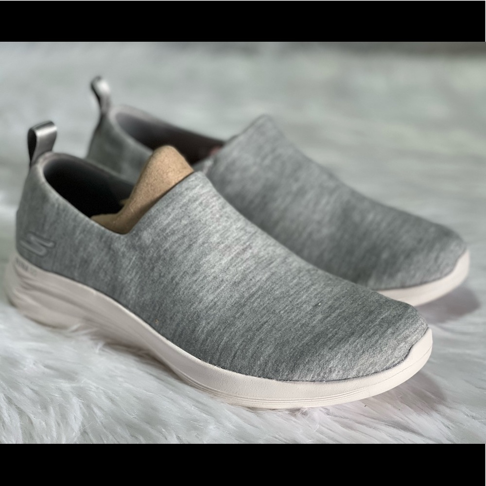 New Skechers Women's Gray You Wave Sneaker - Picture 4 of 9
